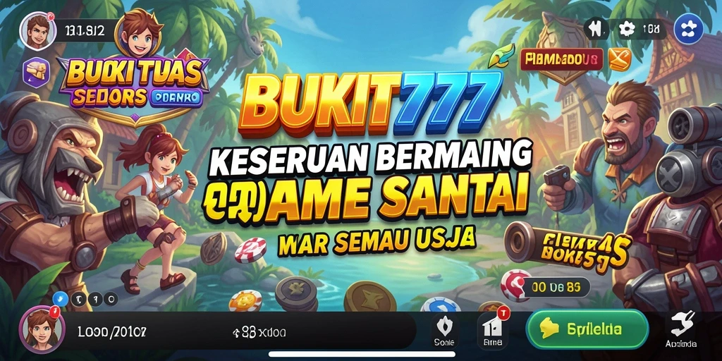 Gameplay BUKIT777 yang seru dan santai untuk semua pemain.