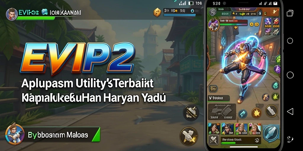 Tampilan antarmuka aplikasi EVIP2 yang modern dan informatif.