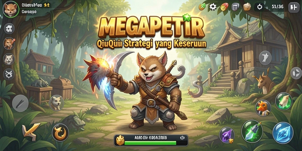 Tampilan gameplay menarik dari MEGAPETIR yang seru.