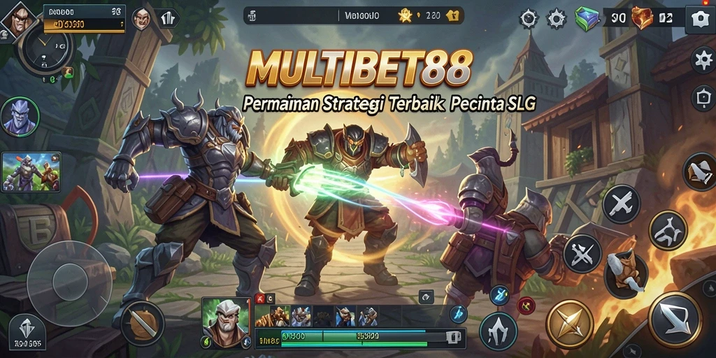 Tampilan aksi strategis seru di MULTIBET88.