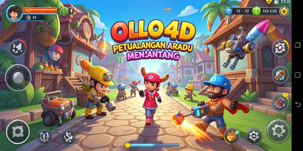 Tampilan seru dari gameplay <strong>OLLO4D</strong> dalam aksi penuh tantangan.