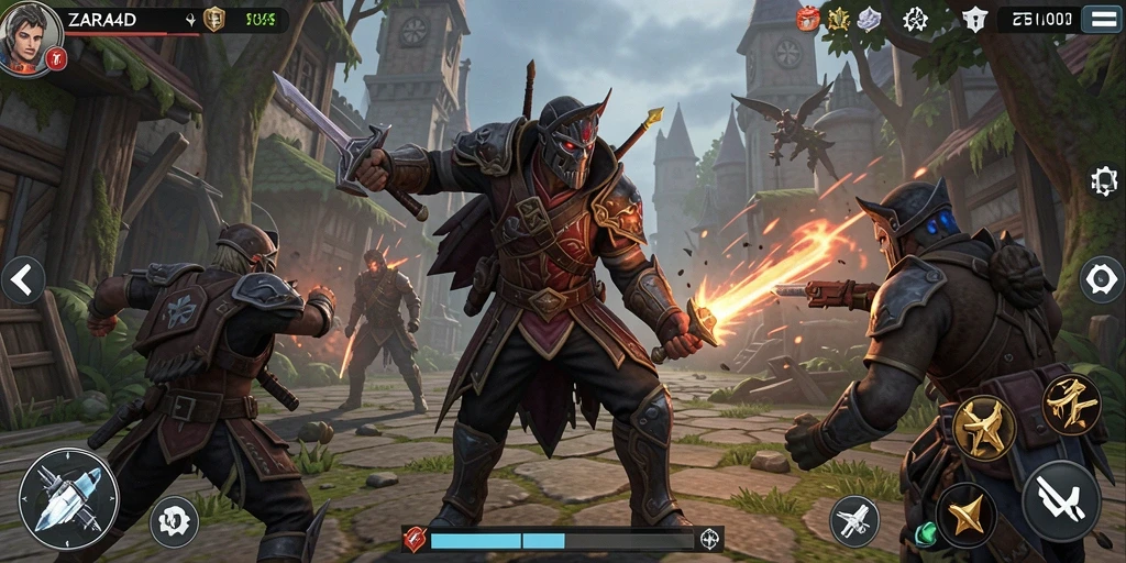 Gameplay ZARA4D yang menawan dengan grafis RPG menakjubkan.