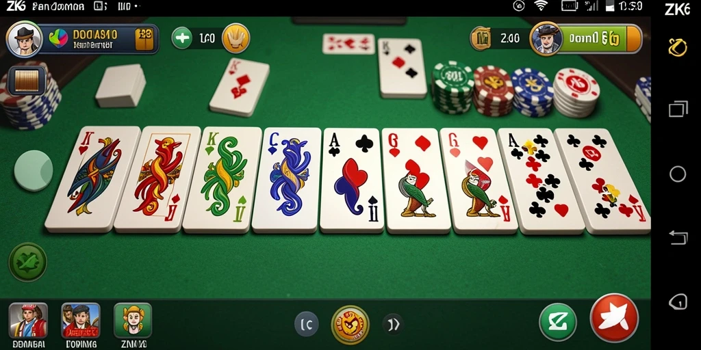 Tampilan gameplay ZK6 yang menawan dan interaktif.